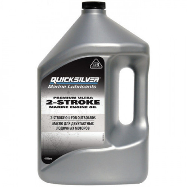 Масло Quicksilver 2-stroke Premium Ultra TCW3 4л 92-8M0170005 в Волжске